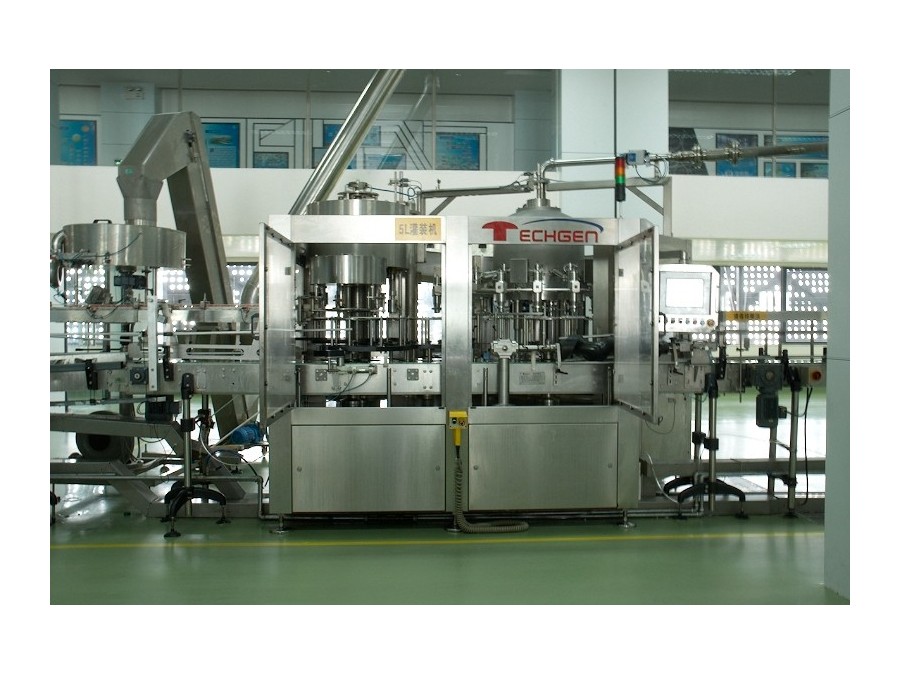 Edible oil filling production line