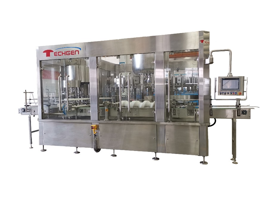 Edible oil filling production line