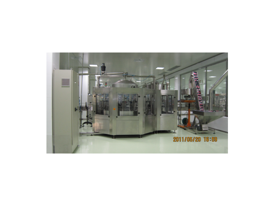 Edible oil filling production line