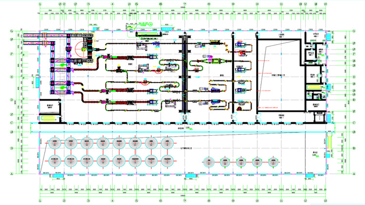 Road whole grain and oil1000T/Engineering cases of tianrapeseed oil filling production line and phase II Dream Factory project